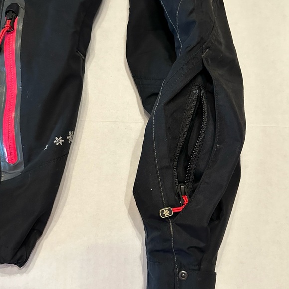 Motorfist Black and Pink Snowboard Snowmobile Ladies Outerwear Winter Jacket - Picture 6 of 12